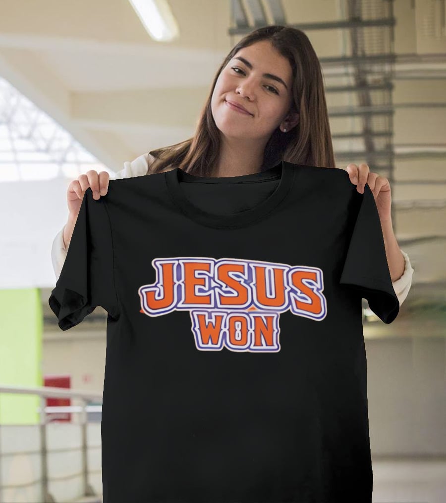 Mike Trout Jesus Won T-Shirt