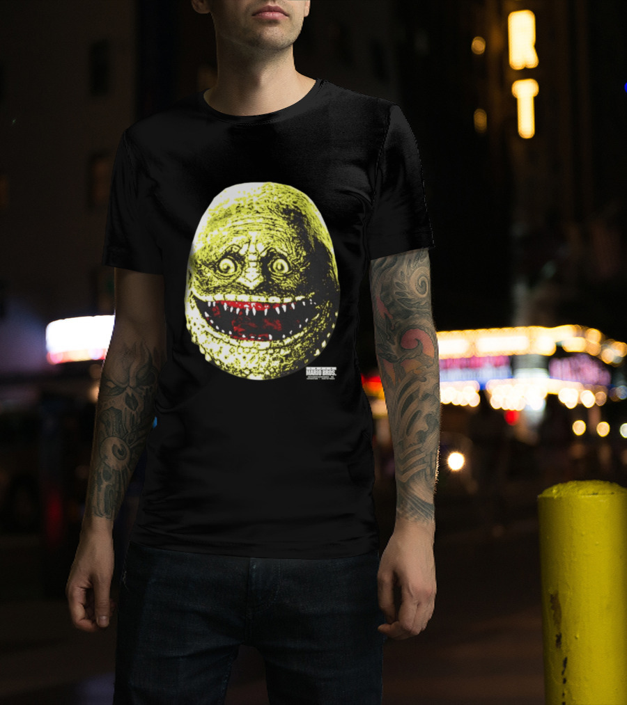 Super Mario Bros 1993 De Evolue Now Reptilian Creature T-Shirt