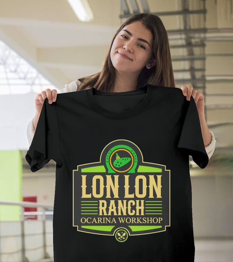 Lon Lon Ranch Ocarina Workshop Legend Of Zelda T-Shirt