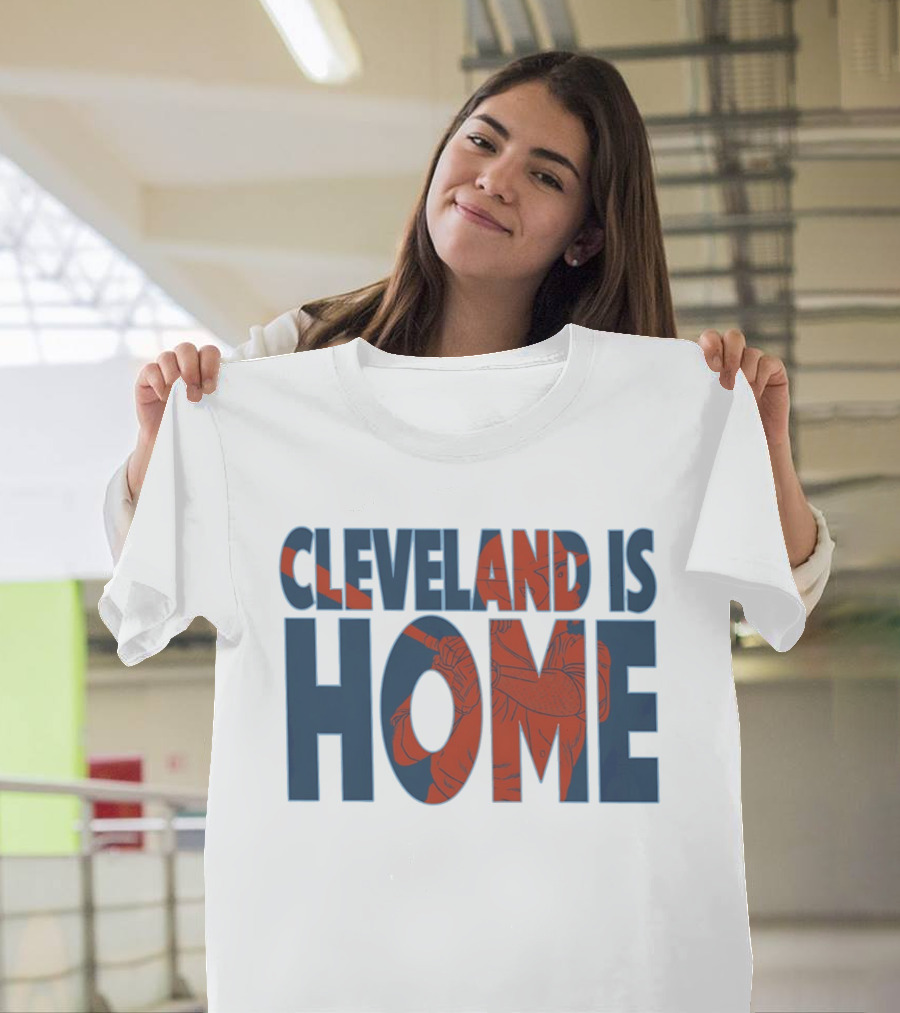 Cleveland Browns Cleveland Is Home Football Team Pride T-Shirt