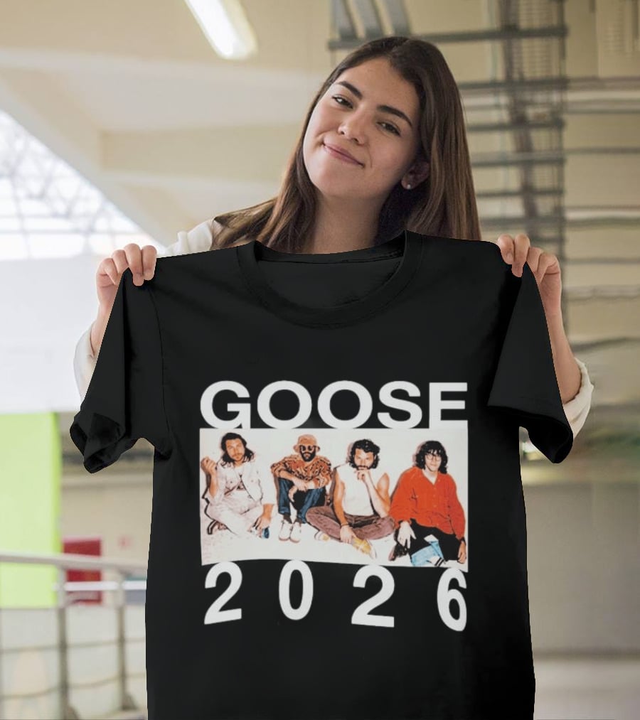 GOOSE An Evening With Goose 2026 Tour Schedule T-Shirt