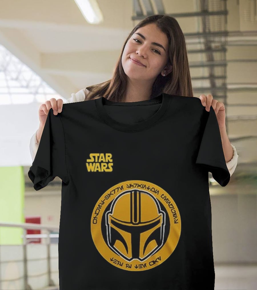 Star Wars Mandalorian Theme Wilkes Barre Scranton Penguins Game Night 2026 T-Shirt