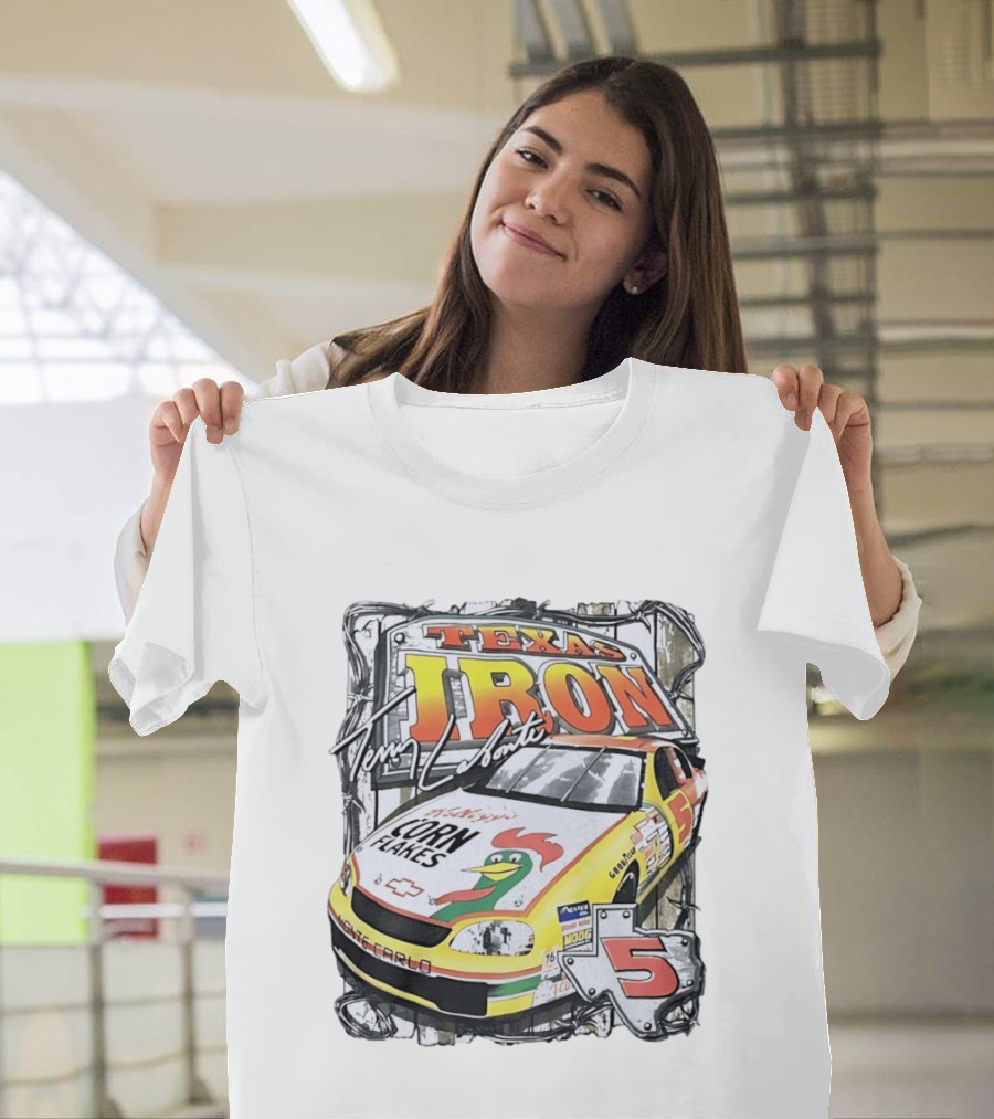 Terry Labonte Texas Iron Corn Flakes Chevrolet Monte Carlo NASCAR Racing 5 T-Shirt