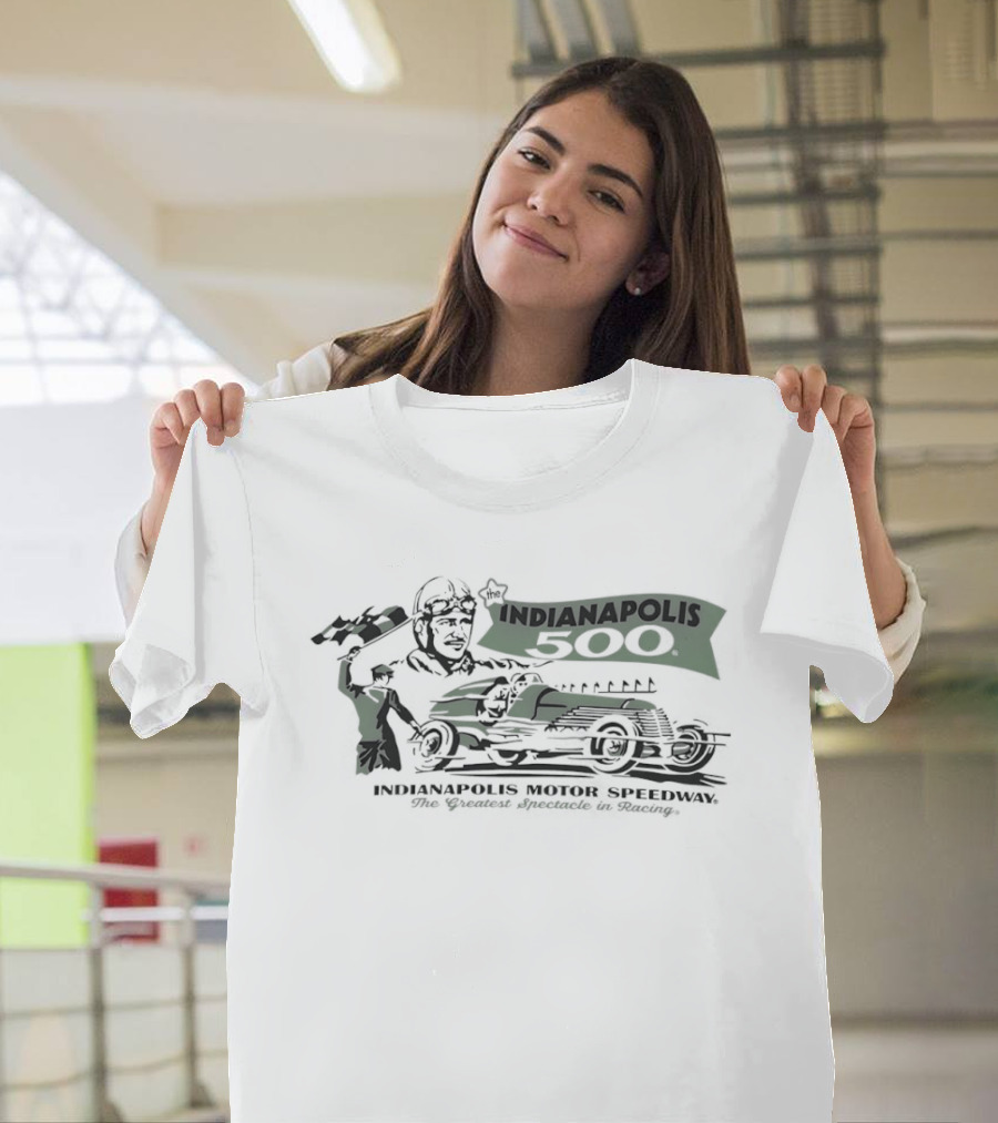 Indianapolis 500 Greatest Spectacle Racing At Indianapolis Motor Speedway Indiana T-Shirt