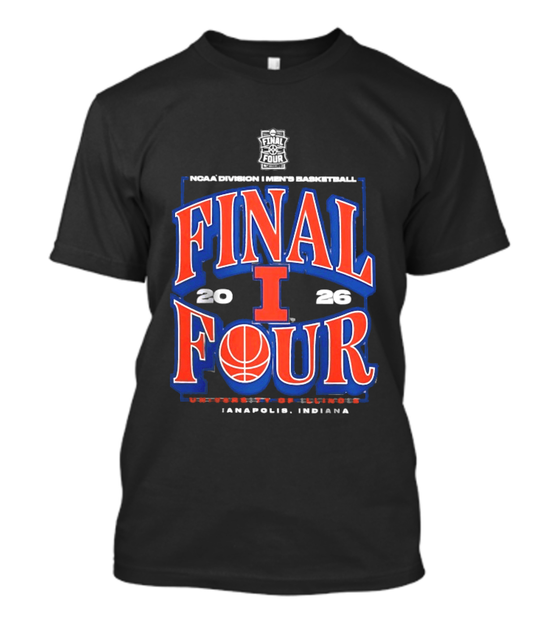 NCAA Division I Men's Basketball 2026 Final Four Indianapolis Indiana T-Shirt