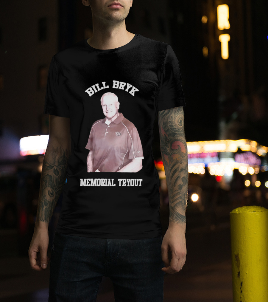 Bill Bryk Memorial Tryout Arizona Diamondbacks Baseball T-Shirt