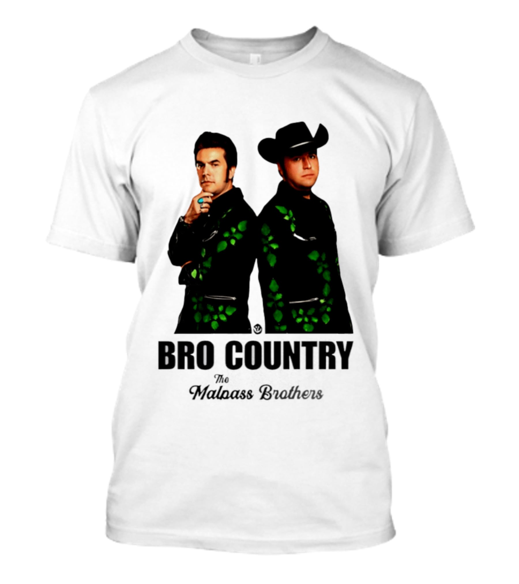 Bro Country The Malnass Brothers Western Style Duo T-Shirt