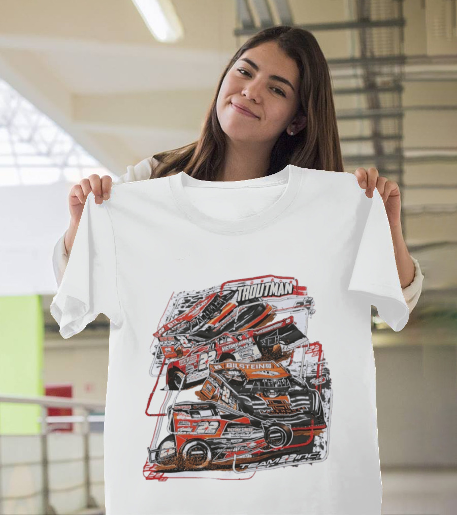 Drake Troutman 22 Racing Bilstein Team 22 Inc Victory Circle T-Shirt