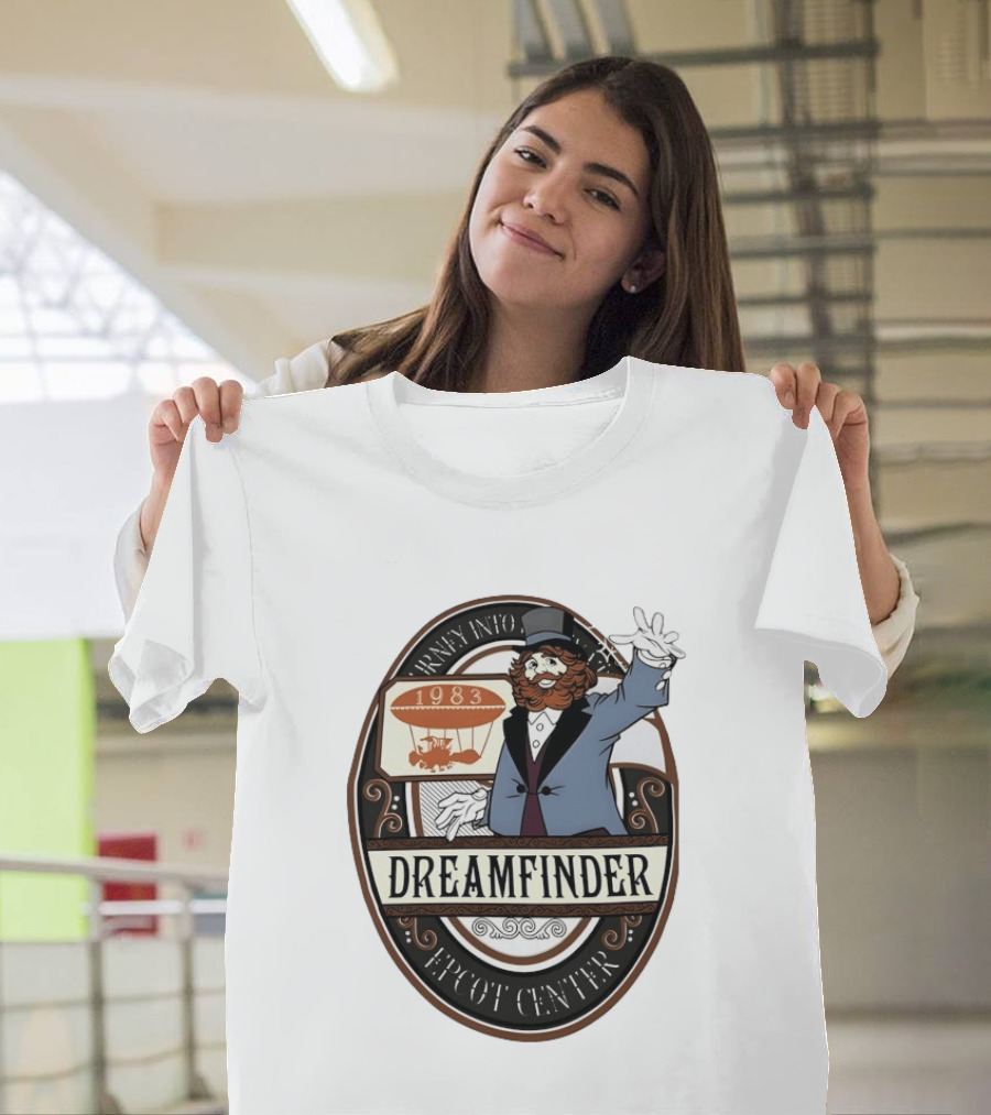 Journey Into 1983 Dreamfinder Epcot Center T-Shirt