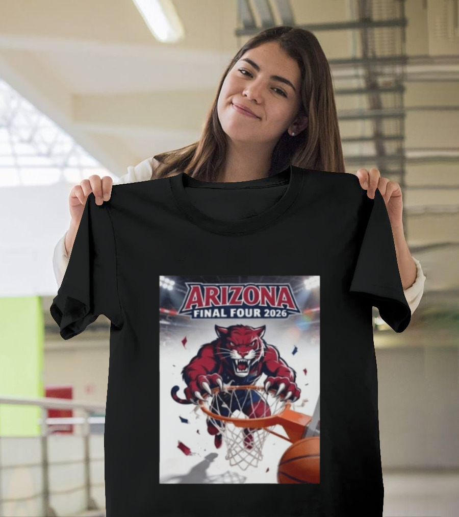 Arizona Wildcats Final Four 2026 Basketball Game Day Wildcat T-Shirt