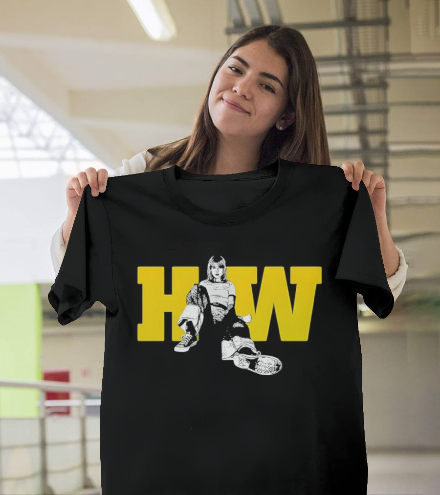 Hayley Williams HW Yellow Bold Letters T-Shirt