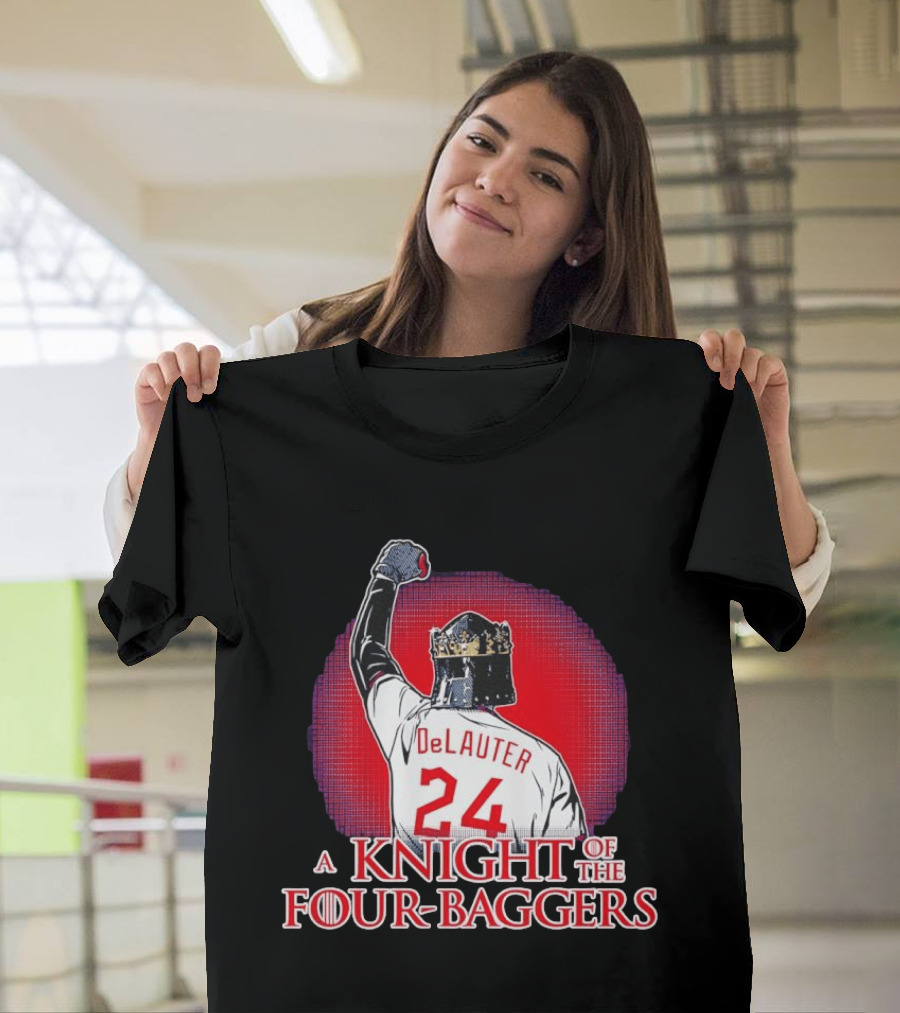 Chase DeLauter 24 A Knight Of The Four Baggers T-Shirt