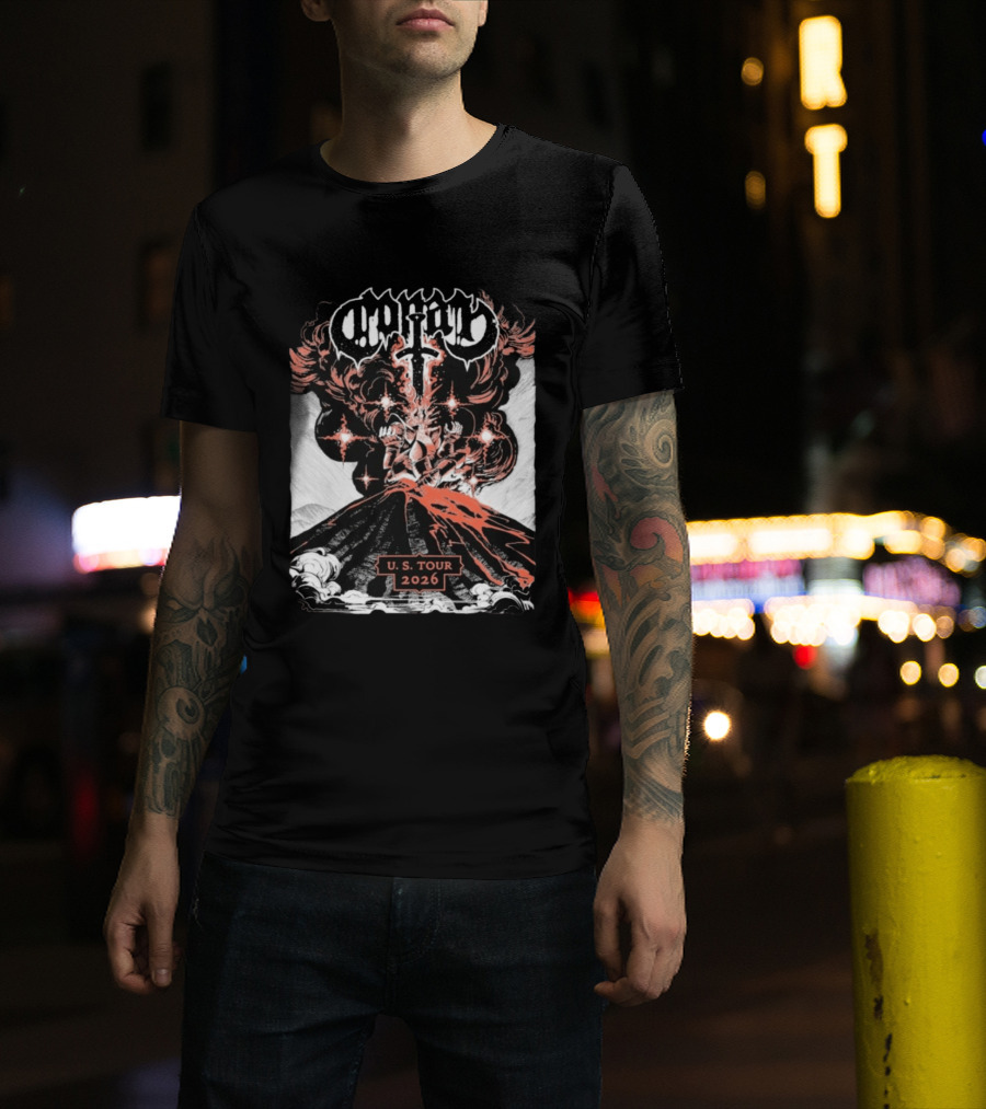 Conan Band U.S. Tour 2026 Explosive Lava T-Shirt