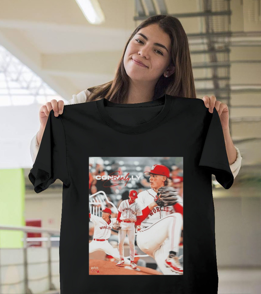 Connelly Early Welcome To The Show Worcester Red Sox Pitcher T-Shirt