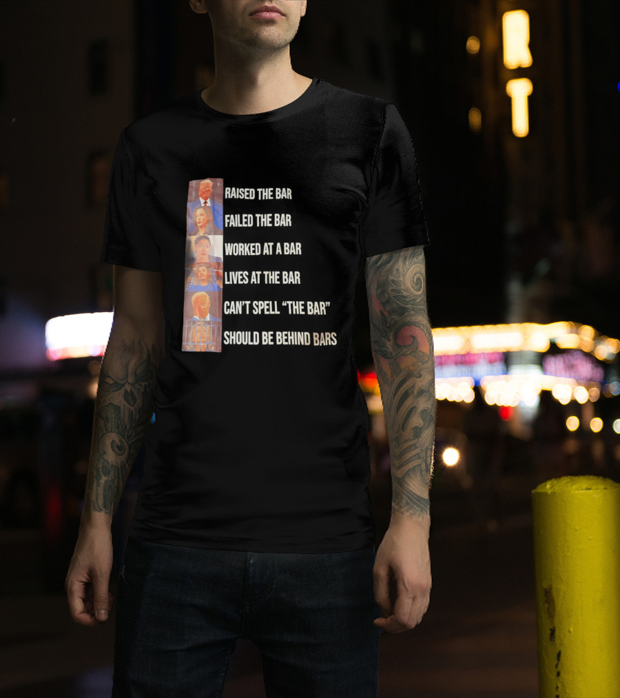 Assholes That Belong In Prison Kamala Harris Alexandria Ocasio Cortez Nancy Pelosi Joe Biden Hillary Clinton T-Shirt