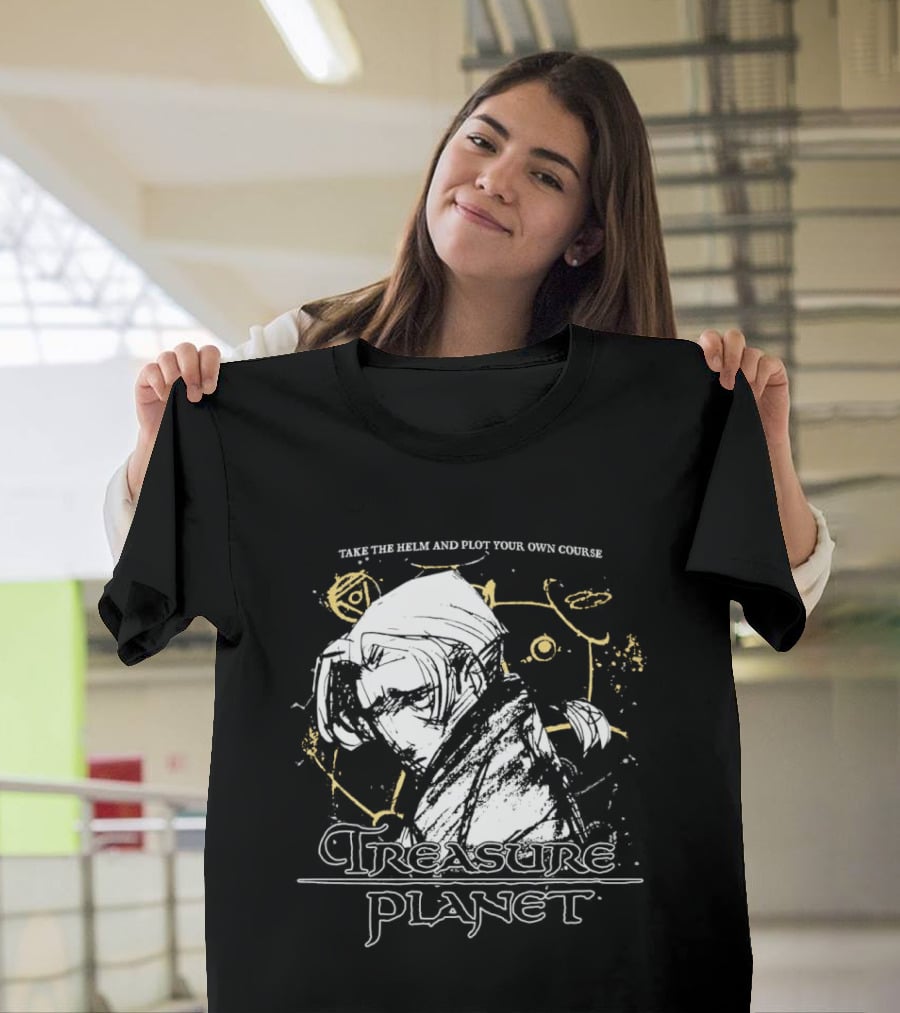 Jim Hawkins Treasure Planet Take The Helm And Plot Your Own Course T-Shirt