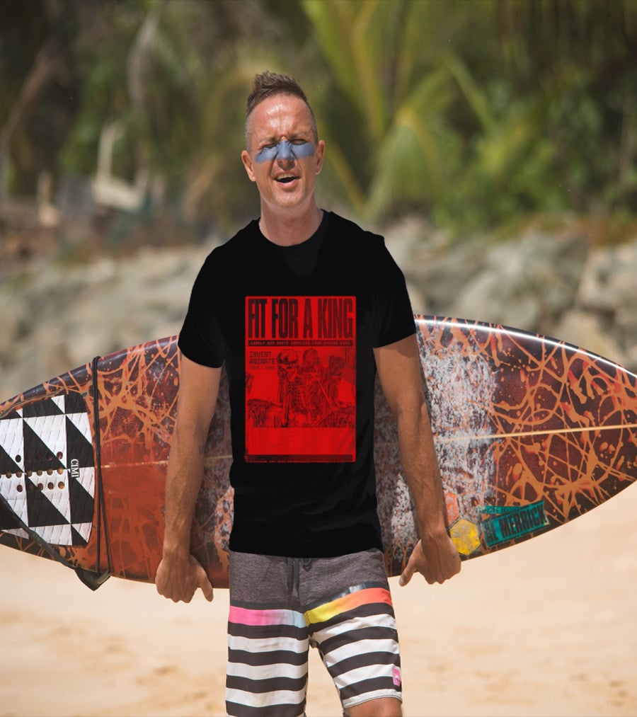 Fit For A King Lonely God North American Tour Spring 2026 Invent Animate Ten56 Acres T-Shirt