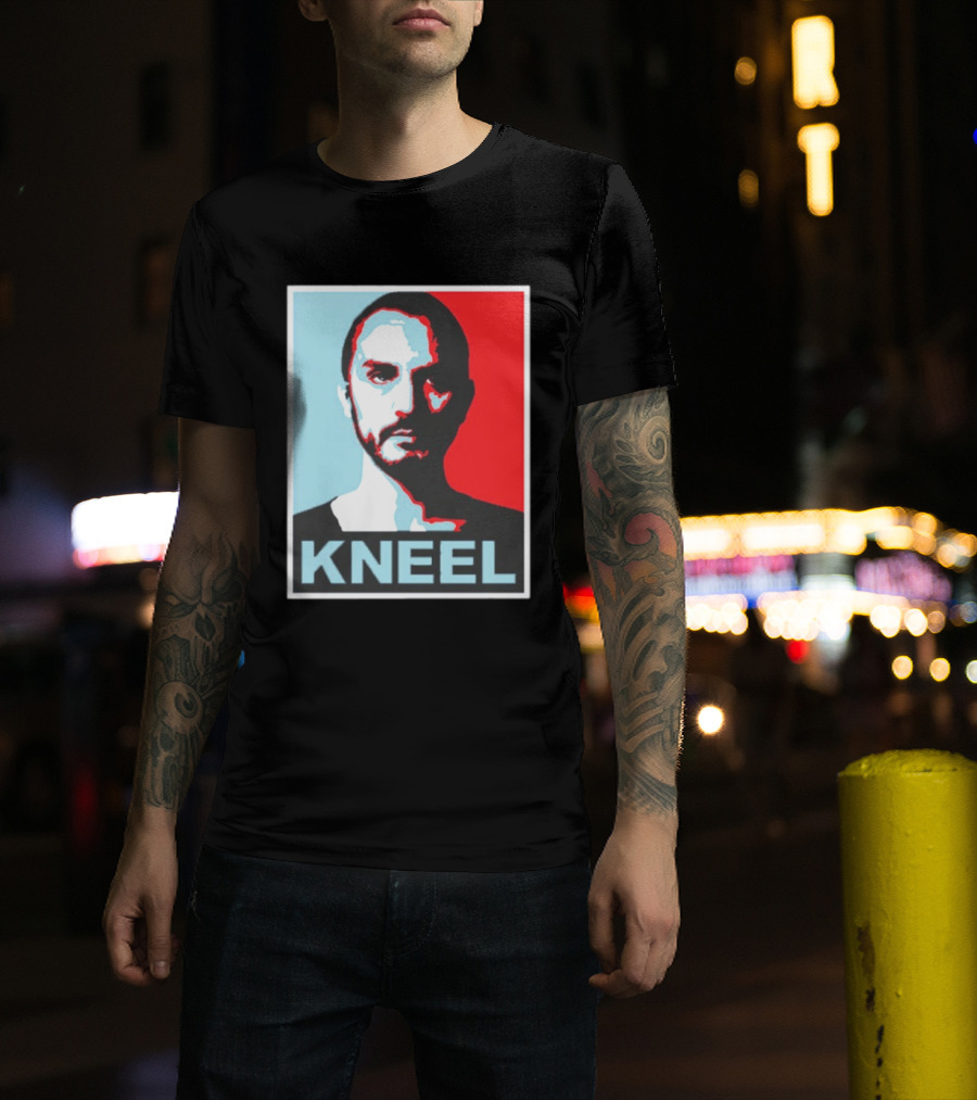 Kneel Before Zod Iconic Propaganda Style Fairy Tale Villain T-Shirt