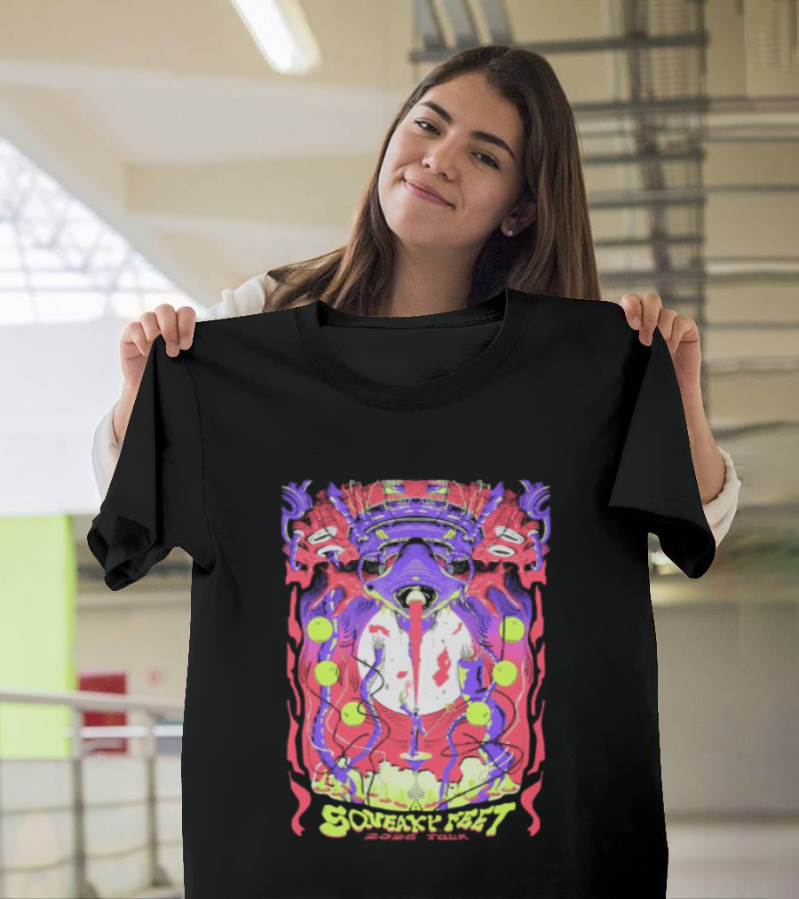 Squeaky Feet Tour 2026 Psychedelic T-Shirt