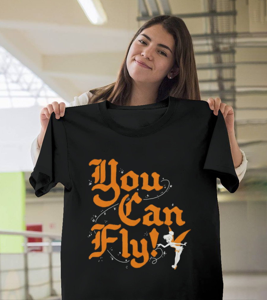 Tinker Bell Disney You Can Fly Fantasy Adventure T-Shirt
