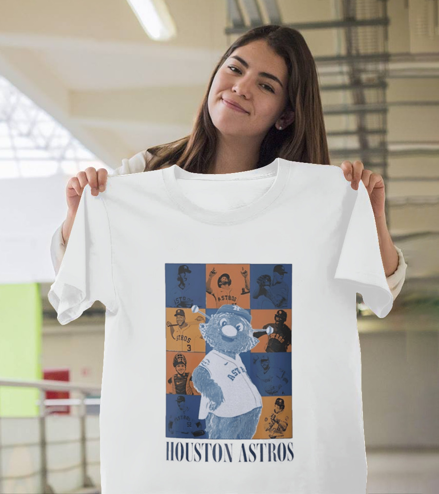 Houston Astros Eras Tour 2026 Legend Collage T-Shirt