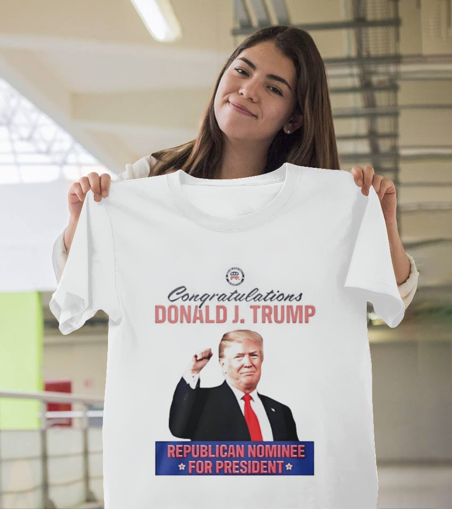 Donald J Trump Republican Nominee For President Conservatives T-Shirt
