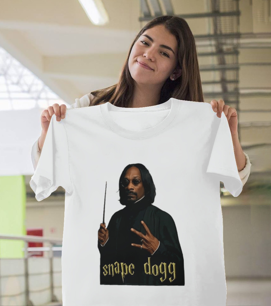 Snape Dogg Snoop Dogg Wizard Mashup Humor T-Shirt