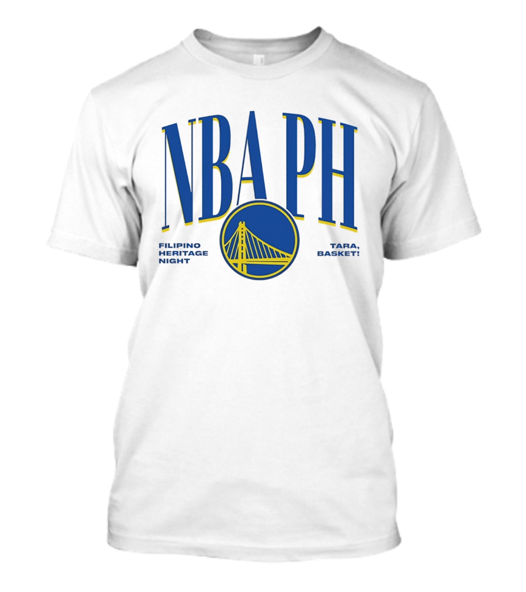 NBA Golden State Warriors Filipino Heritage Night Tara Basket T-Shirt