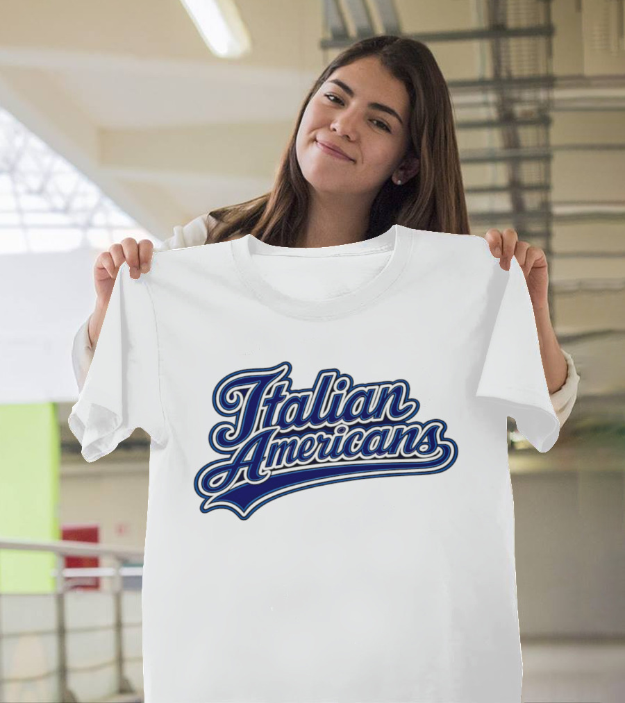Italian Americans 2026 Baseball T-Shirt