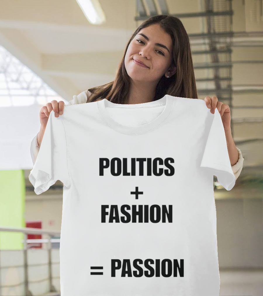 Politics Fashion Passion John F Kennedy Jr T-Shirt