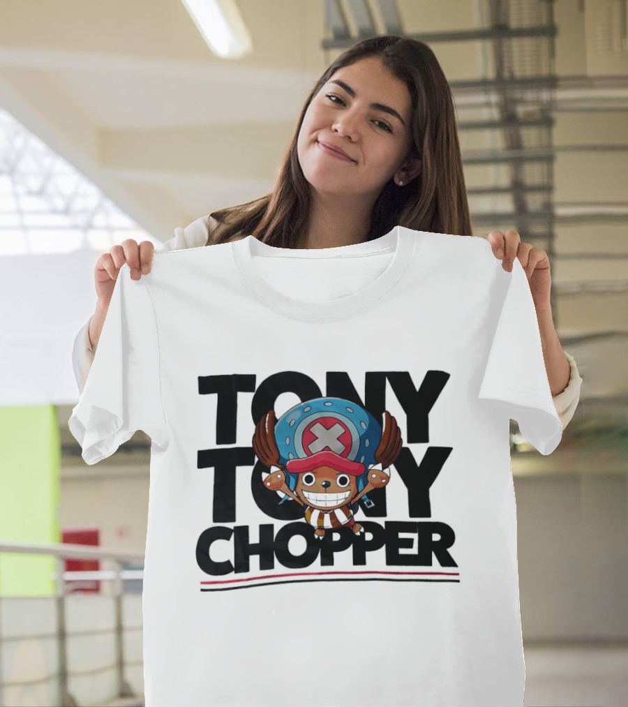 Tony Tony Chopper One Piece Iconic Character Luffy's Crew Member From Popular Anime Series T-Shirt
