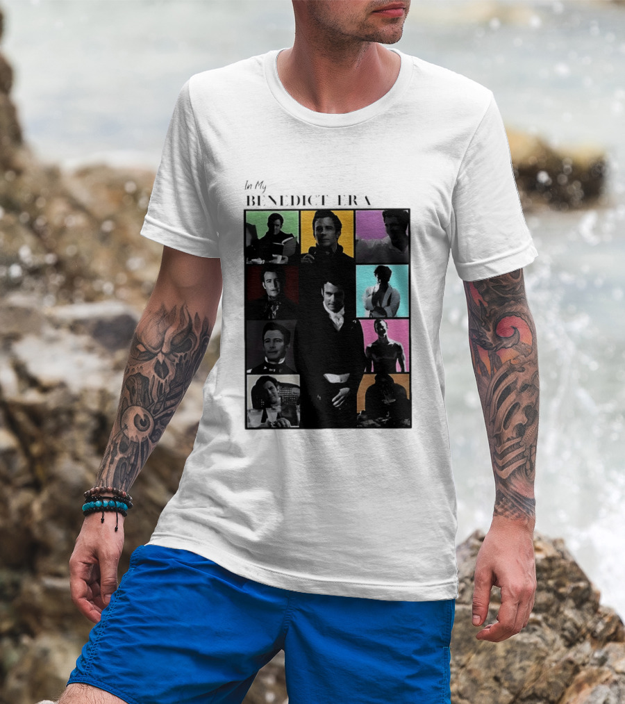 Benedict Bridgerton Collage Photo Compilation T-Shirt