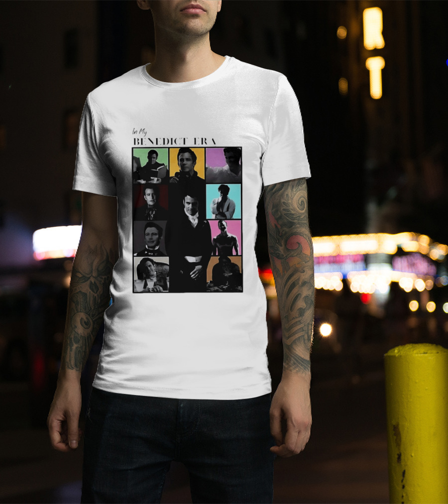 Benedict Bridgerton Collage Photo Compilation T-Shirt