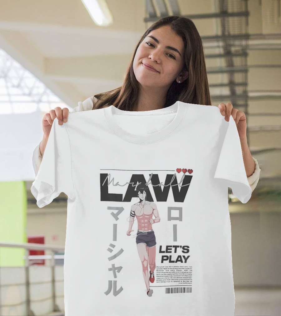 LAW LET'S PLAY Magazine Cover T-Shirt