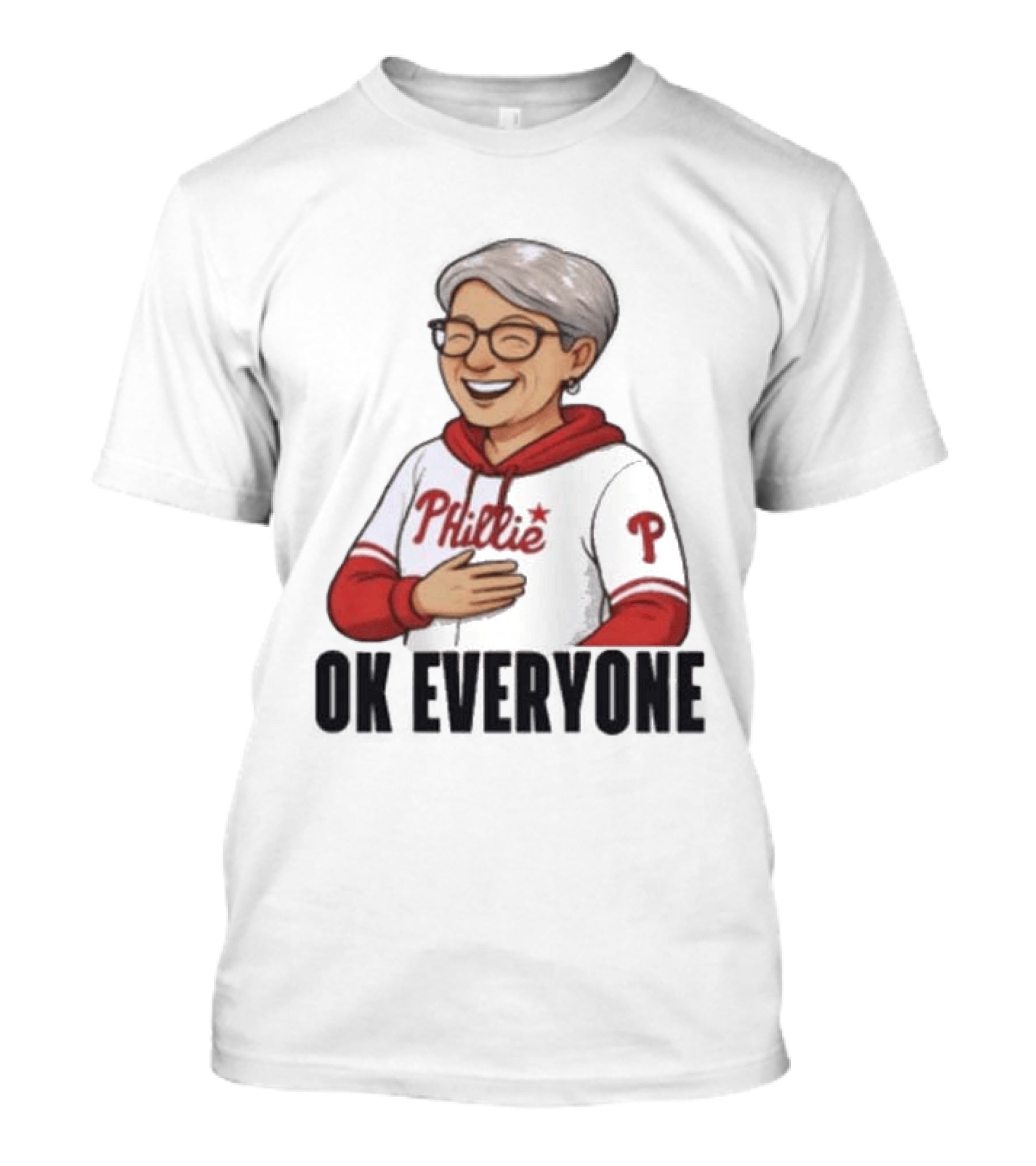 Phillies Karen Ok Everyone P Baseball Fun T-Shirt