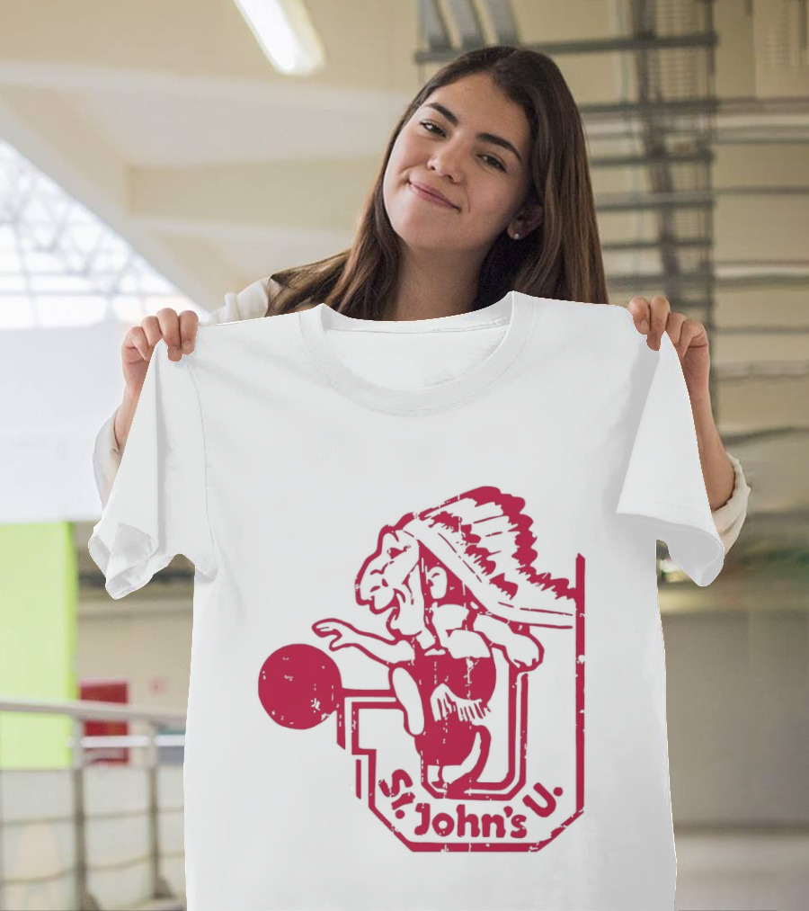 St John's University 1974 1988 Basketball T-Shirt