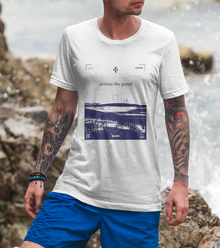 Across The Pond UNCC Soccer Team Tower Bridge T-Shirt