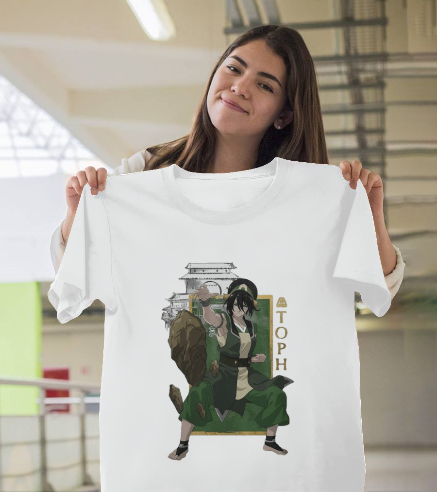 Complex Pop Avatar The Last Airbender Toph Earthbending Scene T-Shirt