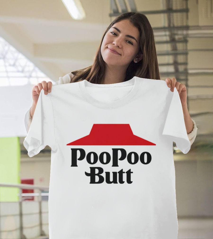 PooPoo Butt Pizza Hut T-Shirt