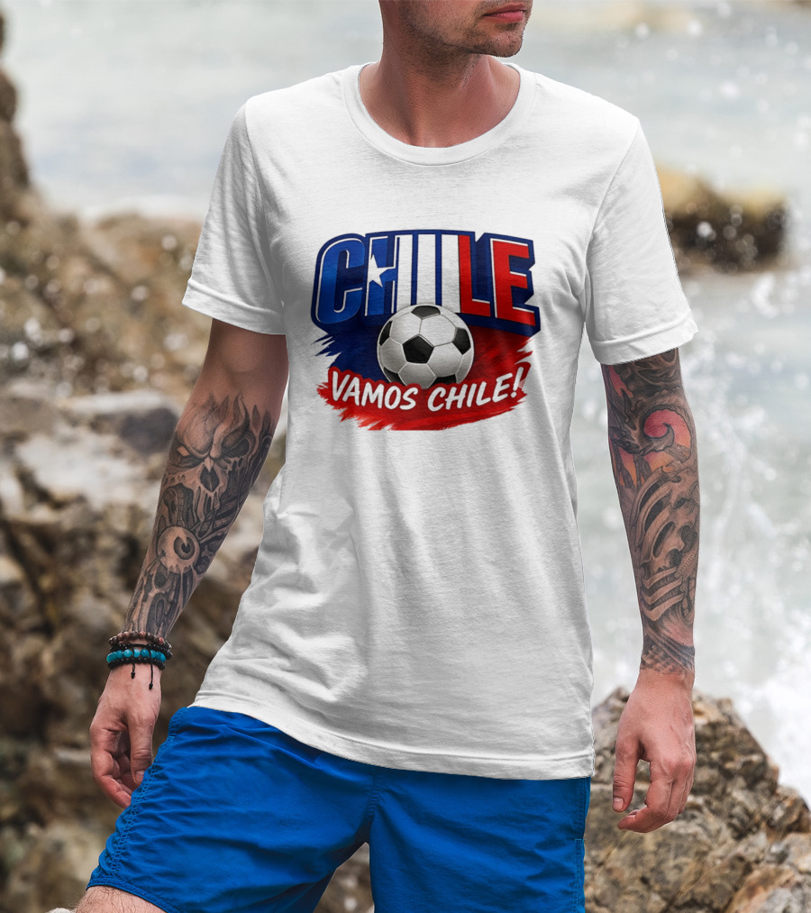 Chile Vamos Chile Soccer Enthusiast Spirit T-Shirt