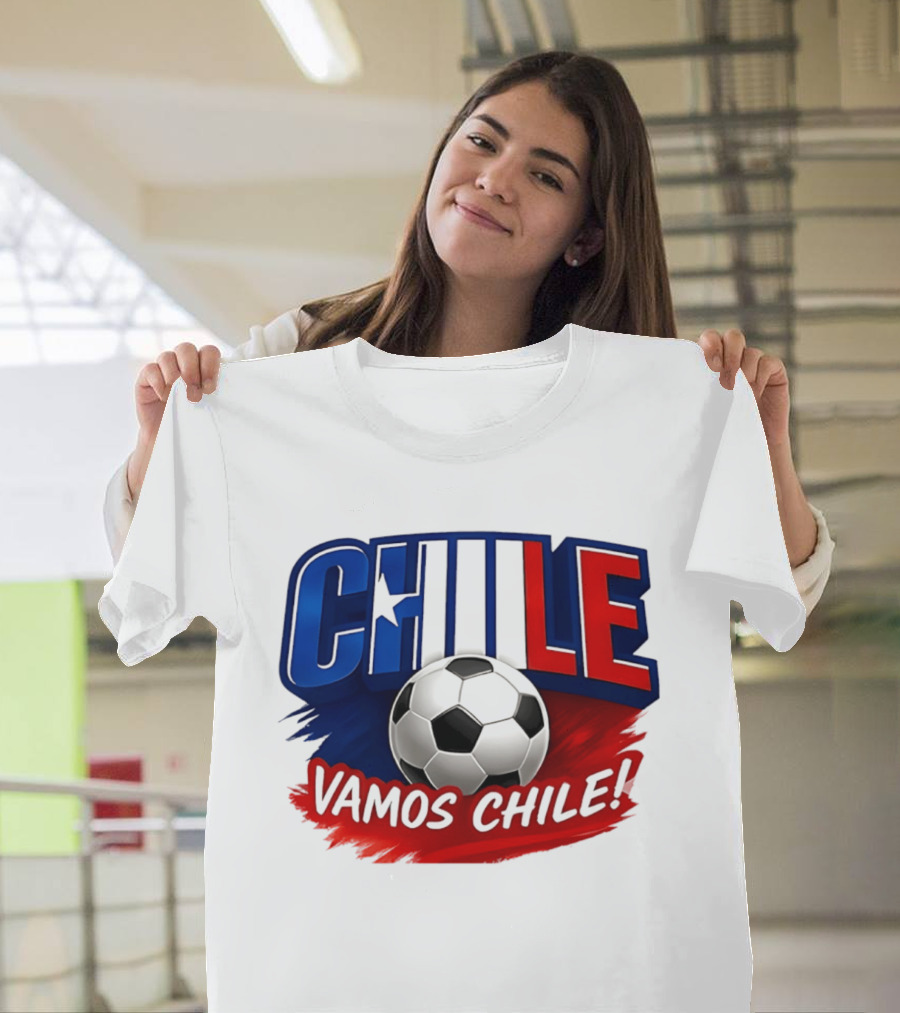 Chile Vamos Chile Soccer Enthusiast Spirit T-Shirt