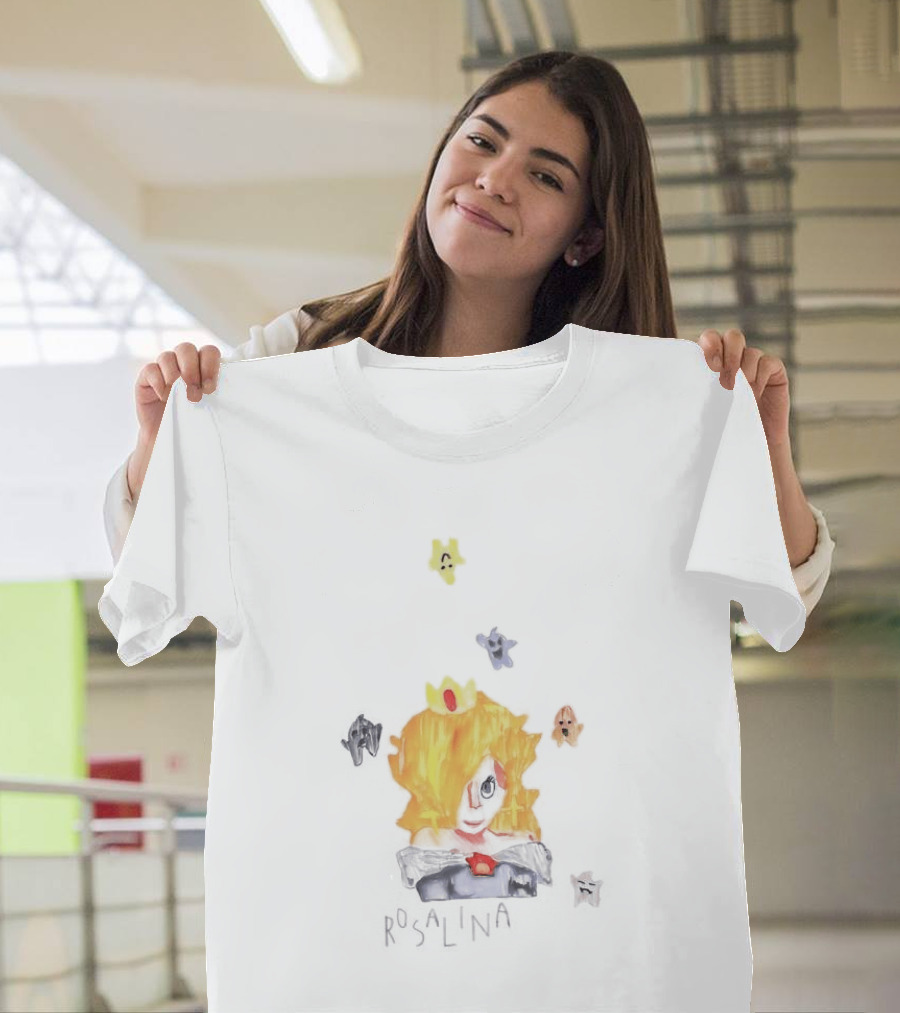 Rosa Lina Meme Yellow Star Crown Princess T-Shirt