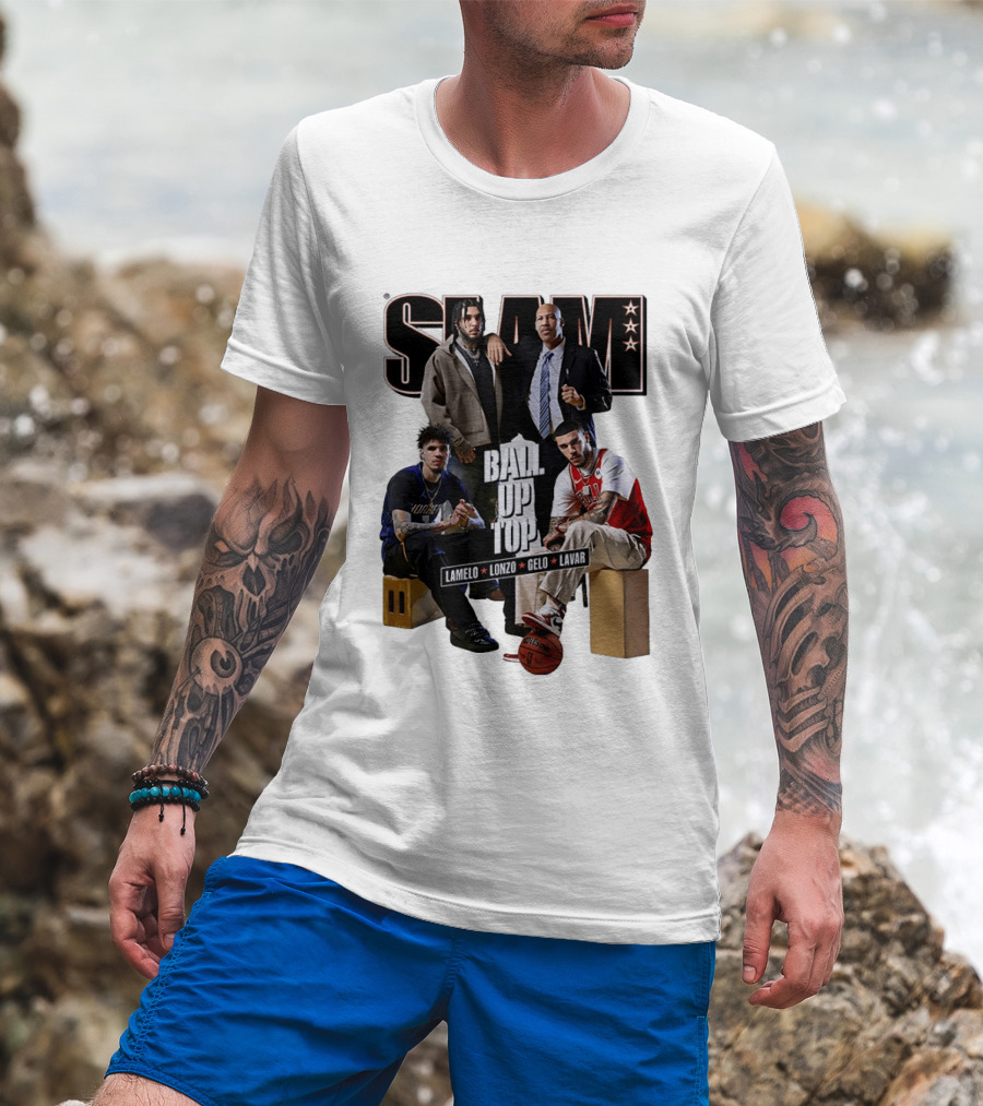 Slam Ball Up Top LaMelo Lonzo Gelo LaVar T-Shirt