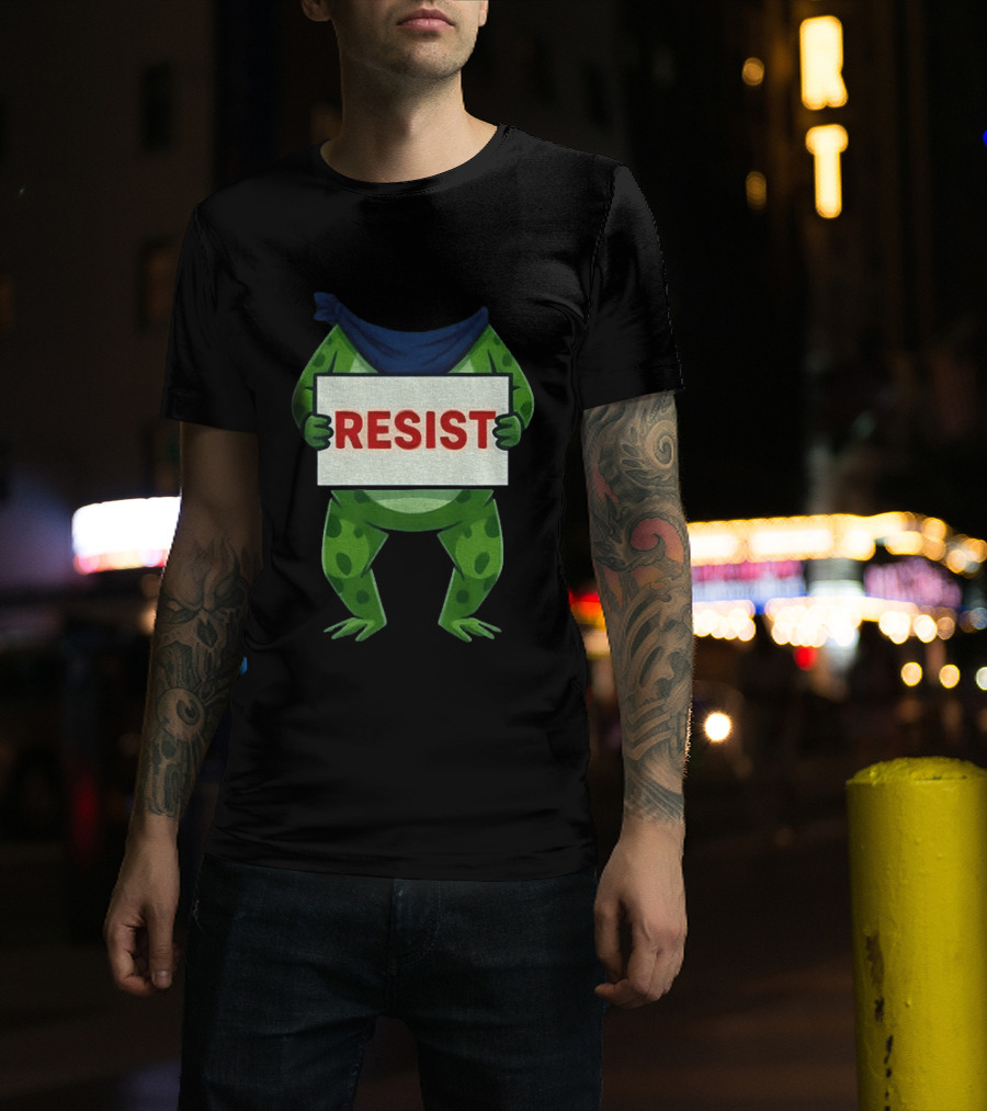 Portland Frog Resist FDT Easy Costume T-Shirt