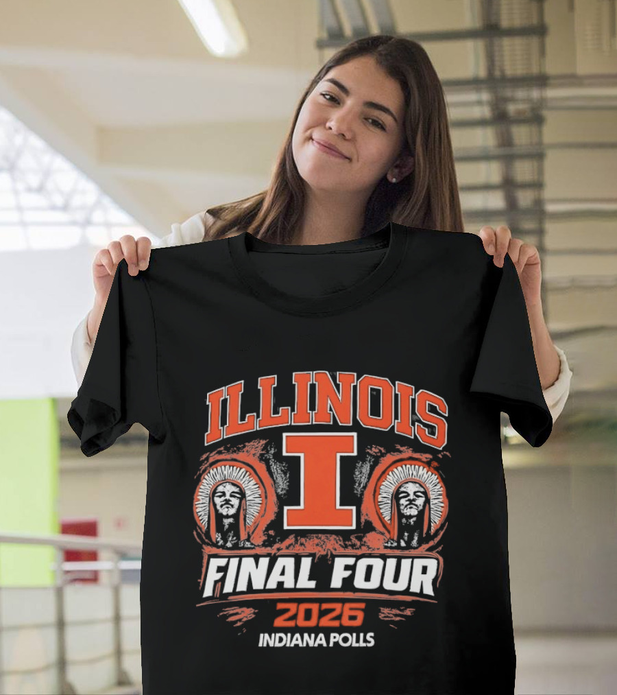 Illinois Final Four 2023 Indiana Pols Fighting Illini T-Shirt