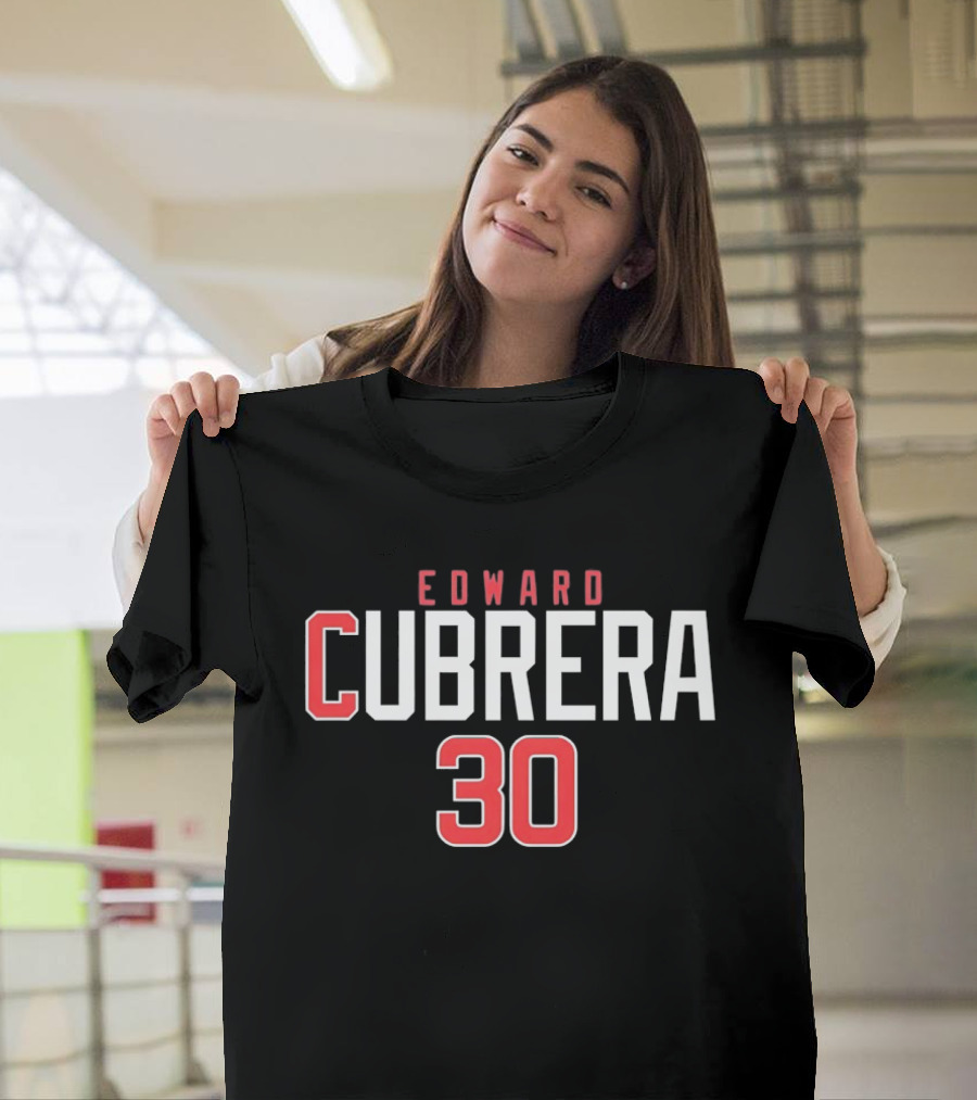 Edward Cubrera 30 Chicago Cubs T-Shirt