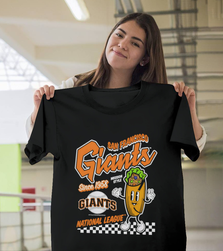 San Francisco Giants Mission Style Since 1958 National League T-Shirt