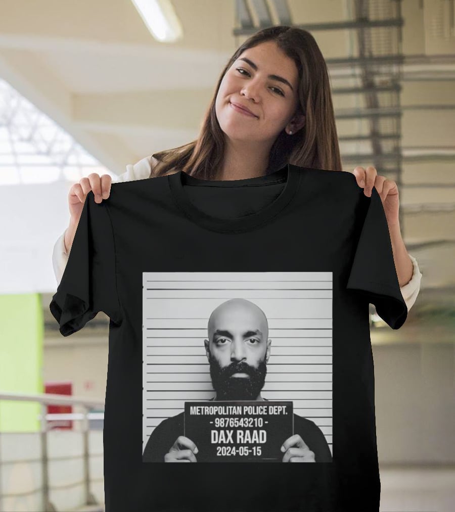 Metropolitan Police Dept Dax Raad 9876543210 Shot 2024 05 15 T-Shirt