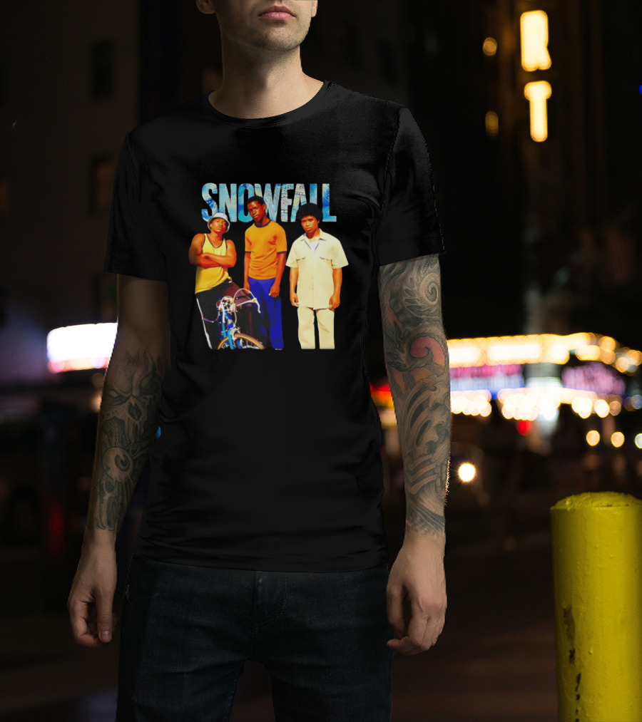 Snowfall 2017 TV Series Damson Idris Carter Hudson Gail Bean Actors T-Shirt