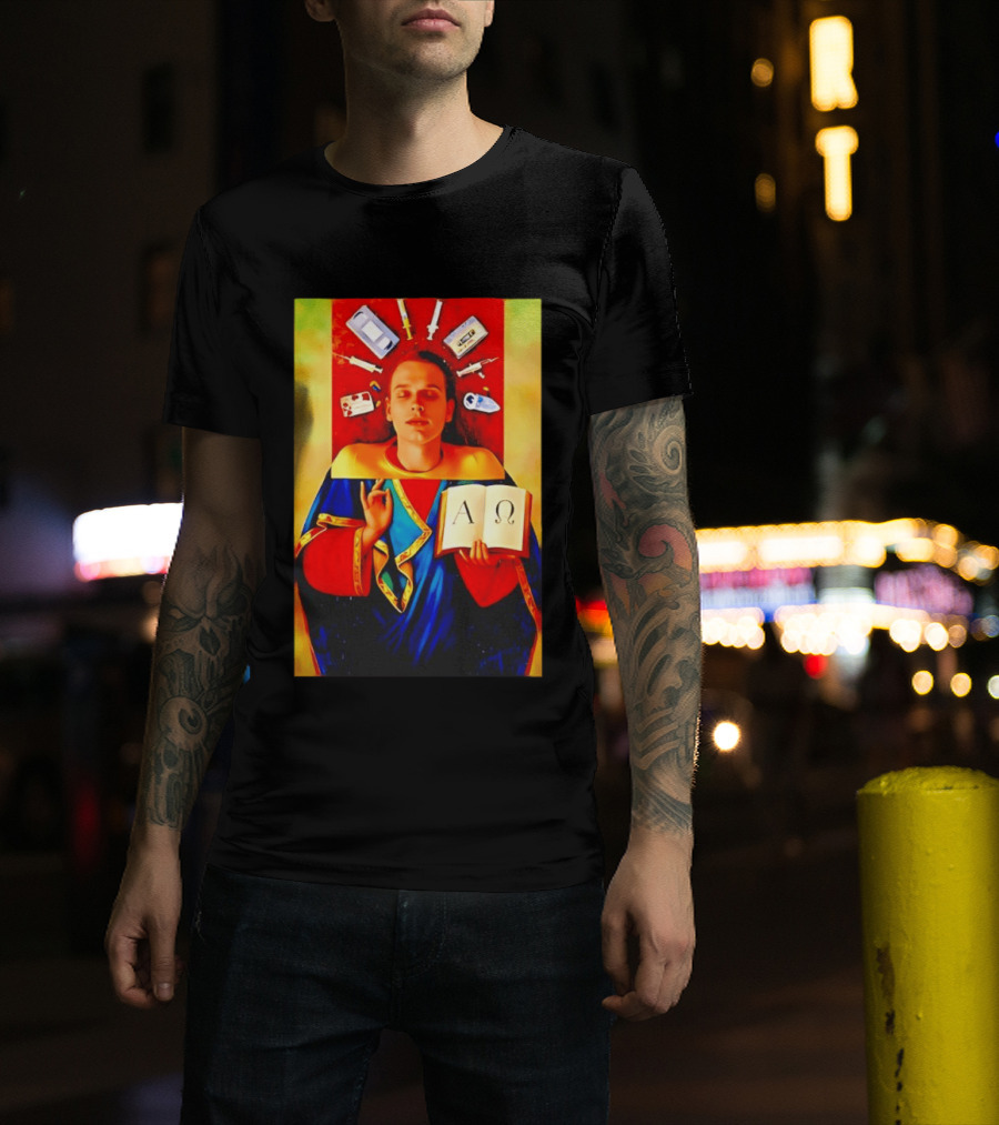 The Apostles Of Modernity Collage Meme Social Commentary Visual T-Shirt